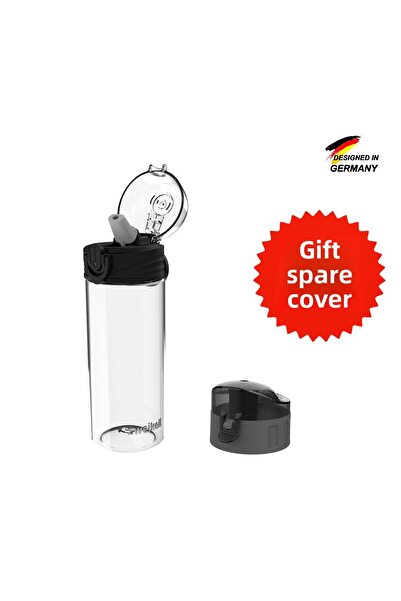 zweikell Targo Jr Switch Transparent Bpa Free 500 ml Tritan Water Bottle