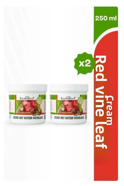 Krauterhof Red Vine Leaf Cream 250 ml X 2 Pieces