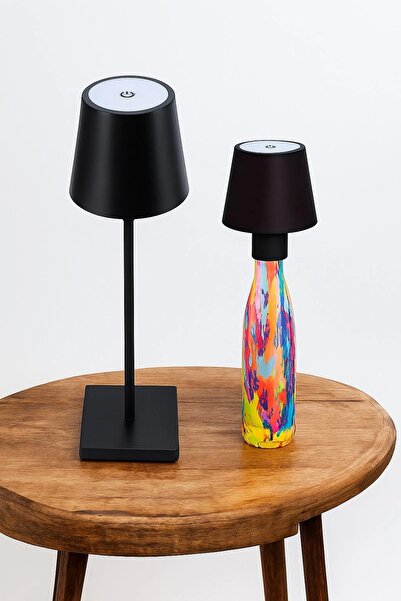 CONANA Dokunmatik Dimerli, Şarjlı Masa Lambası RGB Renk Modlu (1 Adet)