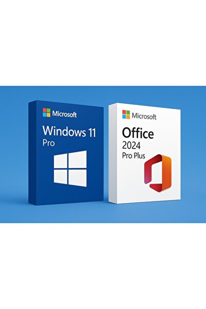 MICROSOFT Windows 11 Pro + Office 2024 Pro Plus Dijital Lisans Anahtarları