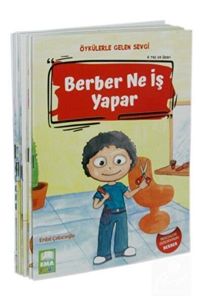 Ema Çocuk Öykülerle Gelen Sevgi (10 KİTAP SET)