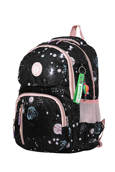 Relaxion Anatomical Backpack Pen Holder and Nutritional Set of 3 Primary School Backpack Set Water Resistant