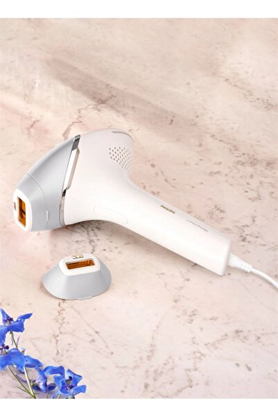 Philips 450.000 Atım, 240 V Telefon Uygulamalı, Yeni IPL Lazer Epilasyon, Gri