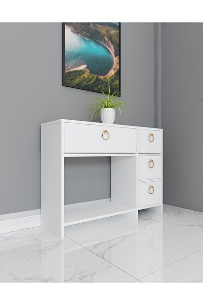 morepp Loren Dresuar | Beyaz - Beyaz