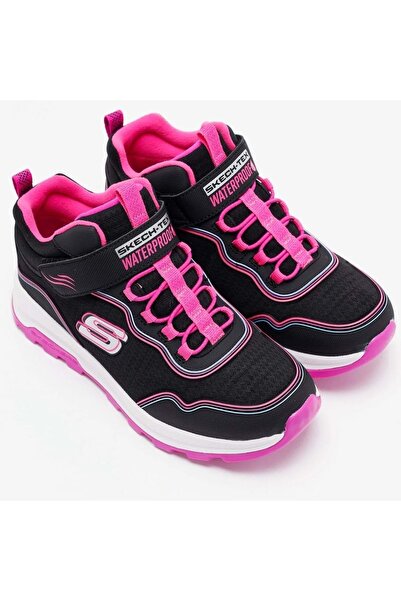 SKECHERS Storm Blazer Streamline Coast 303451L Waterproof Ortopedik Çocuk Bot SİYAH