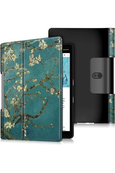 SIGLOO Husa Smart Cover, Sigloo, pentru tableta Lenovo Yoga Tab 11 YT-J706F, 11 inch, 2021, Painted Tree