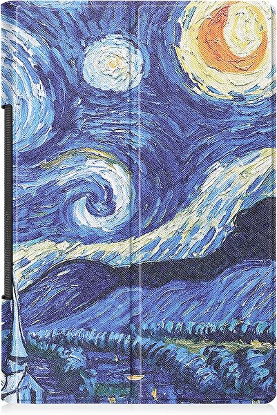 SIGLOO Husa Smart Cover pentru Lenovo Yoga Tab 11 11 inci 2021 abstract painting