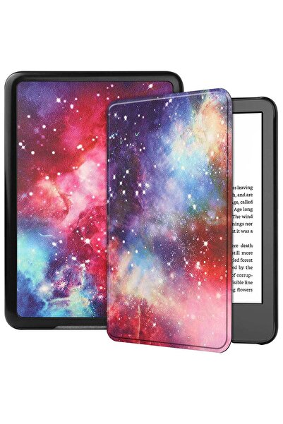 SIGLOO Husa Slim Sigloo, sleep/wake, Kindle Paperwhite 2024/Signature/Colorsoft, 7", Galaxy