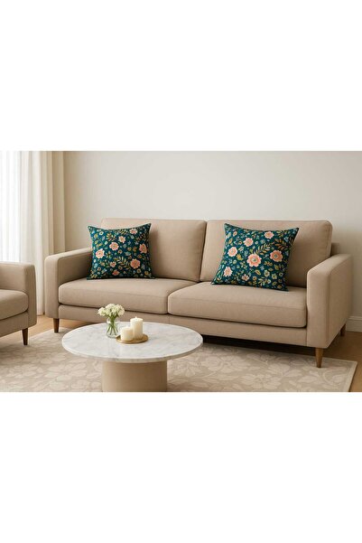 MPY GLOBAL 2li Sıvı Geçirmez Yastık Kılıfı ,Kırlent Kılıfı 40x40 cm