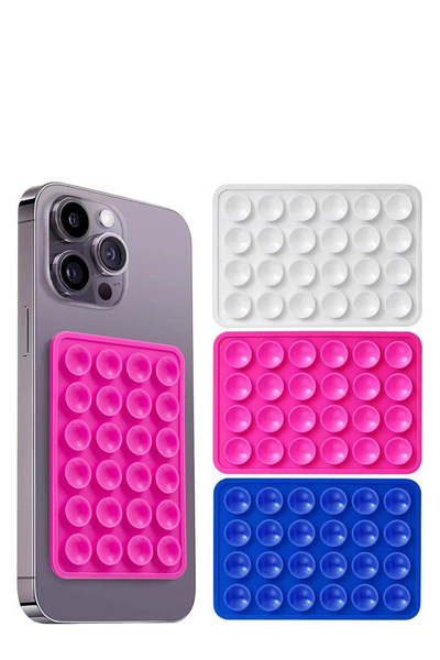 Nezih Case Cep Telefonu Sabitleyici Yapışkanlı Silikon Vantuz