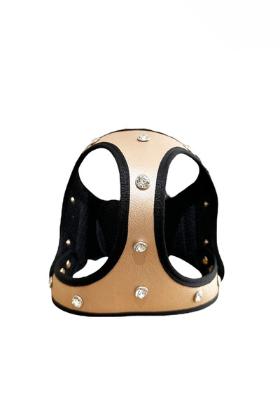 MOOD PAW Stone Detailed Airmesh Dog Collar