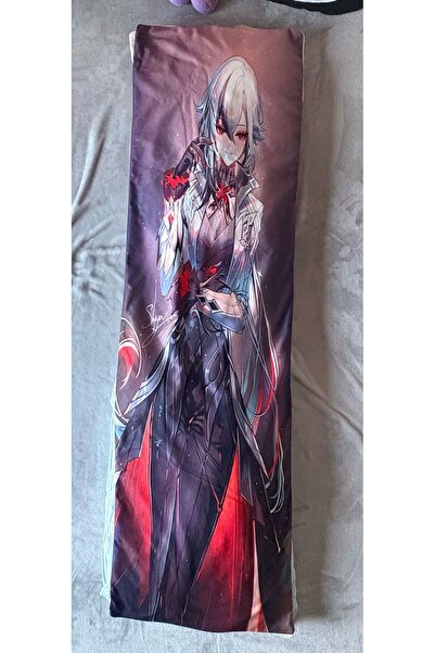 galaxyboutique Genshin Impact Arlecchino Çİft taraflı Sarılma Yastığı