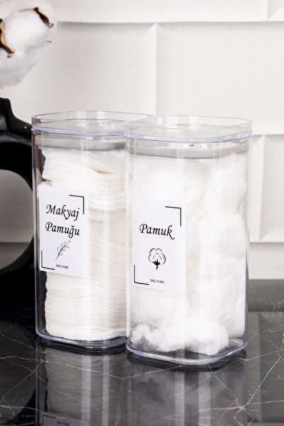 DNS HOME Set de baie din 2 piese, din bumbac și organizator din bumbac, organizator pentru baie, set de mica