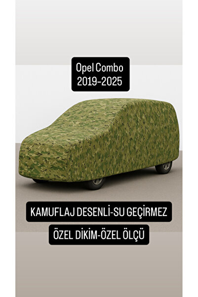 içel çadır خيمة سيارة مخصصة متوافقة مع أوبل كومبو 2019-2025 بنمط مموه مقاوم ل...