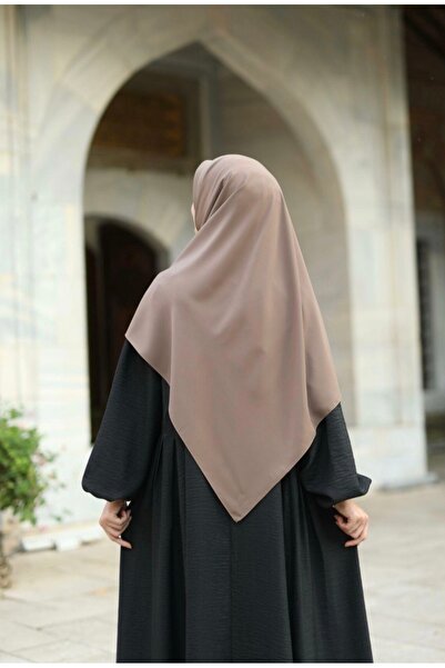 FRESCO SCARFS Tesettür Hijab Medine Ipeği Eşarp Vizon