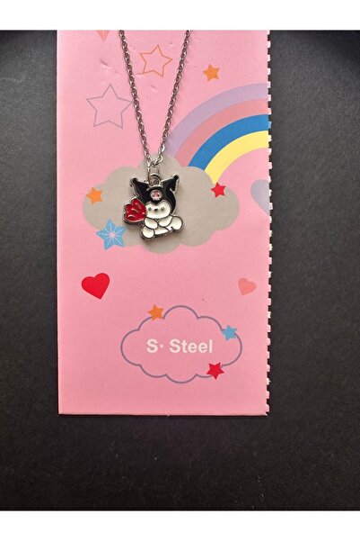 Luxmon Kuromi Temalı Anime Kolye 1 Adet