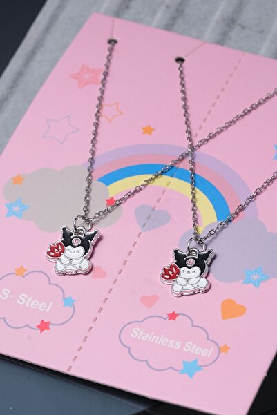 Luxmon Kuromi Temalı Anime Kolye 1 Adet