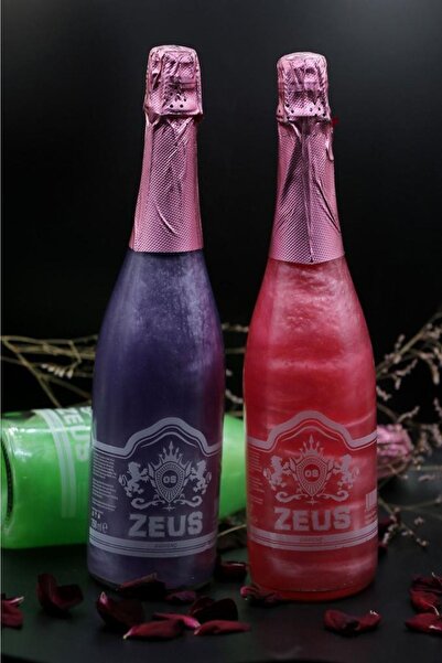 OS ZEUS Simli Çilek Ve Böğürtlen Aromalı Alkolsüz Şampanya* Gazlı İçecek