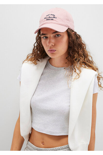 Mavi Embroidered Pink Hat 1913465-17865