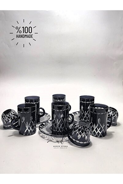 Paşabahçe طقم شاي وميرا كريستال / طقم شاي عربي 18 قطعة