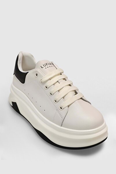 Lufian 121230028 Παπούτσια Unisex Sneaker Aprıl ΛΕΥΚΟ