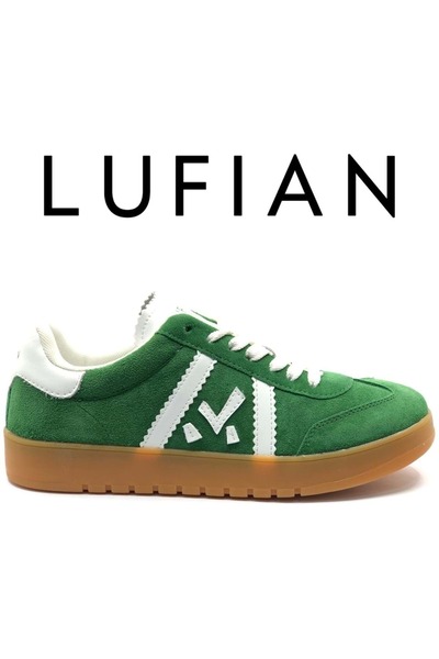 Lufian 111230262 Nelson Sneaker Ανδρικά Δερμάτινα Παπούτσια ΠΡΑΣΙΝΟ