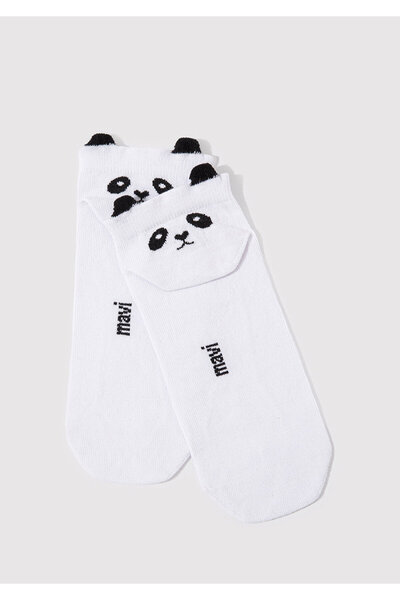 Mavi Κεντημένες κάλτσες με λευκά Panda - 1912466 -620
