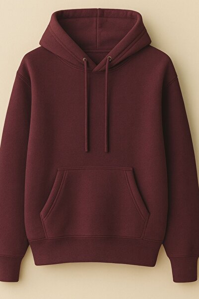 Shadro Textile Hanorac pentru bărbați, simplu, cu glugă supradimensionat cu c...