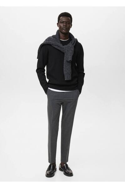 MANGO Man Dar kesim comfort strech streç pantolon
