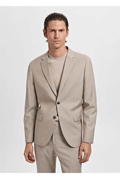 MANGO Man Streç kumaştan süper dar kesim blazer ceket