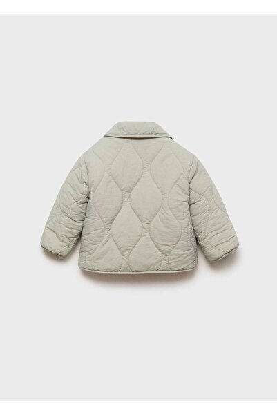 MANGO Baby Kürk astarlı kapitone anorak