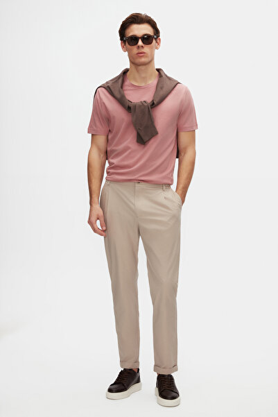 D'S Damat Μπλουζάκι Comfort Pink 100% βαμβάκι