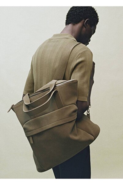 MANGO Man Cepli çok fonksiyonlu sırt çantası