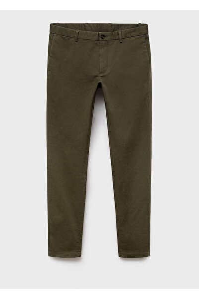 MANGO Man Dar kesim serj chino pantolon
