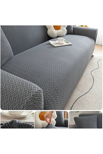 uzhanem 3.3.1.1 Koltuk Örtüsü Koltuk Kılıfı Takımı Ev Tekstili Sofa Cover