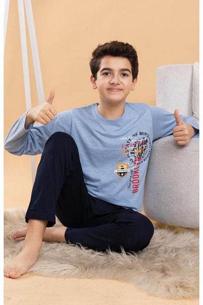 Pyjama Familya Νεανικές μακρυμάνικοι φιγούρες εποχιακές πιτζάμες