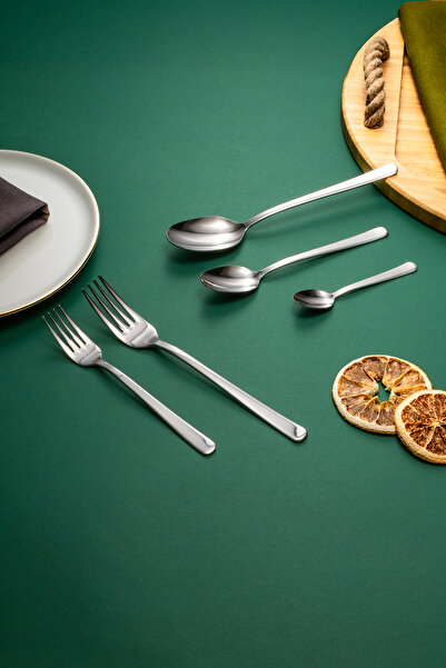 Fecra Royal 60 Piece Simple Cutlery Set