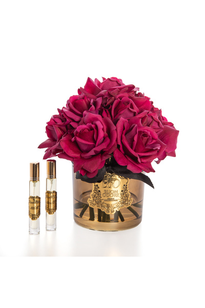 BUON ODORE AMBER CAM GOLD BORDO 14 GÜL ODA KOKUSU