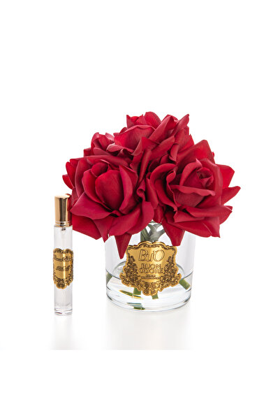 BUON ODORE Cam Gold Kirmizi 5 Gül Ev Parfumu | Kaliteli ve Uzun Süre Kalıcı Koku