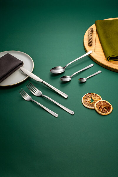 Fecra Royal 72 Parça Sade Çatal Kaşık Bıçak Takımı