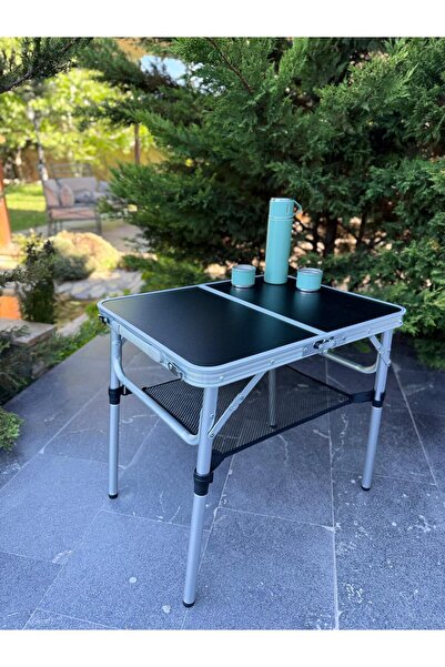 MODULBOX KATLANABİLİR, AYARLANABİLİR, ALÜMİNYUM, 45X60 CM, KAMP MASASI, PİKNİ...