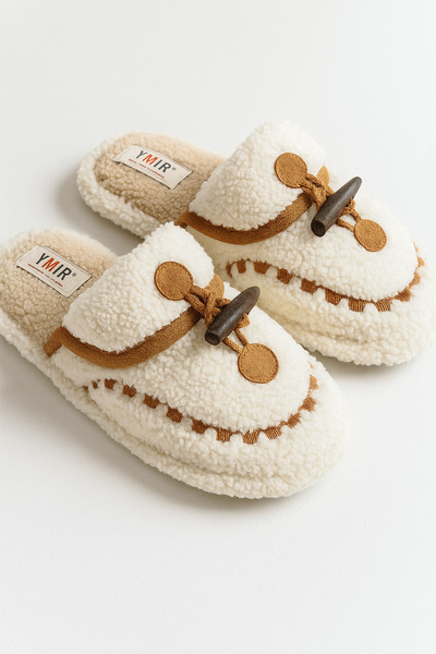 StWenn Women's House Slippers Plush Slippers Dowry and Bundle Slippers No Sound Thick Sole