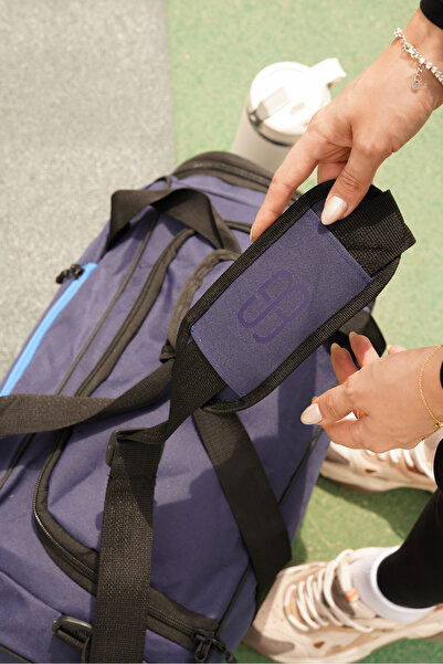 Solo Bag Medium Size Unisex Fabric Sports Casual Fitness and Travel Bag with Shoe Eyes