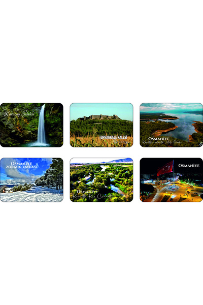 Photo Garage Buzdolabı Magneti - Osmaniye- Ahşap Magnet Akdeniz Bölgesi