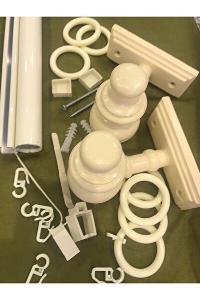 özdeğer home ΚΡΕΜ ΧΡΩΜΑ 175 εκ. ΜΟΝΟΣ ΡΑΛΛΟΣ ΡΟΥΣΤΙΚΟΣ ΚΡΕΜΑΚΙΣΤΗΣ ΚΟΡΝΙΣΤΗΣ ...