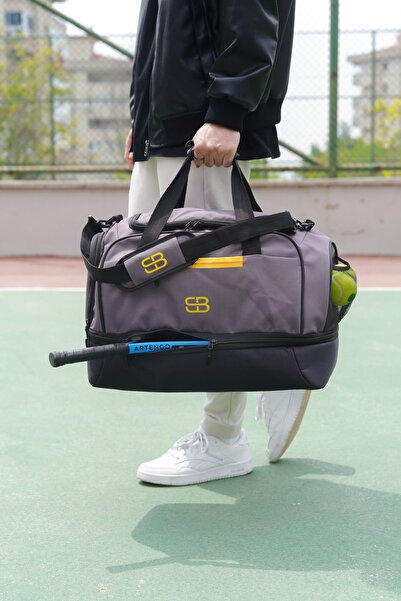 Solo Bag Сумка для фітнесу та подорожей середнього розміру з тканини унісекс спортивна повсякденна з відділенням для взуття