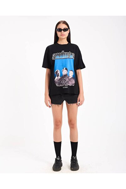 I'm west Speedhunters T-shirt -BLACK