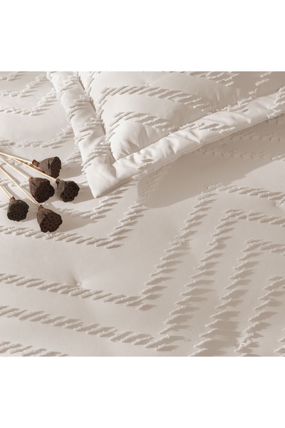 Linens Set cuvertură de pat de o persoană Borneo Stone