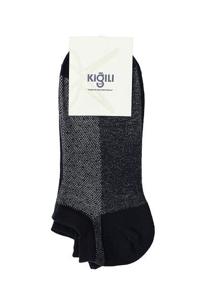 Kiğılı Set of 2 Plain Cotton Sports Socks