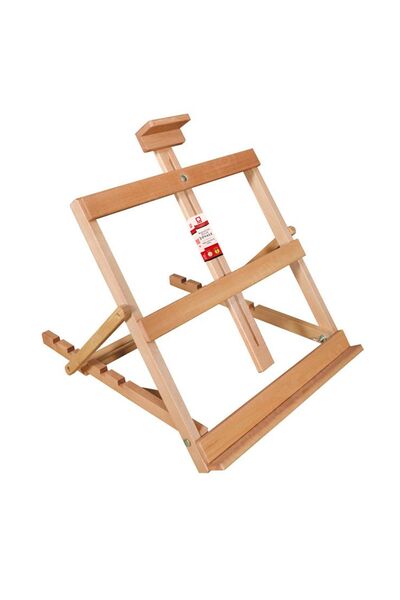 Colorbox Masaüstü Delux Şövale Vernikli Kayın 48x48cm